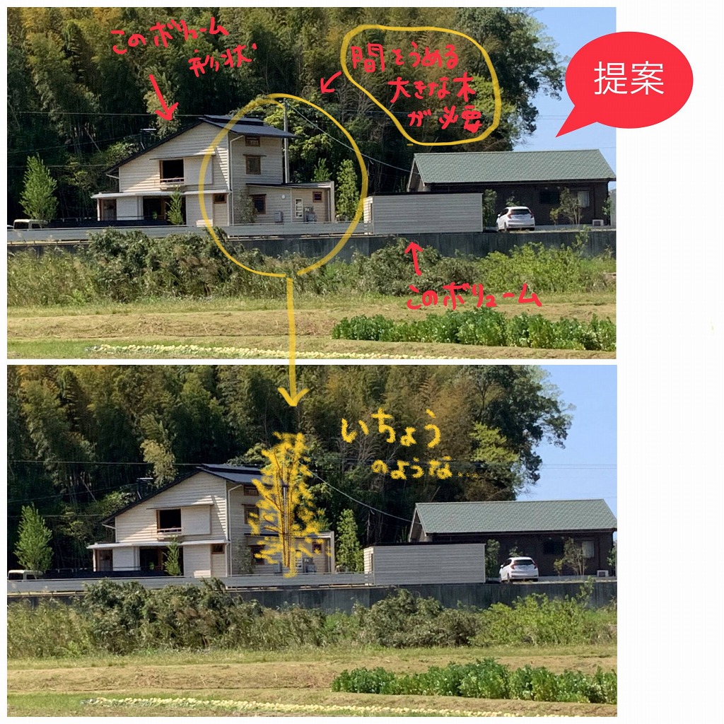 【お客様へ提案】外観を美しくする植栽を追加