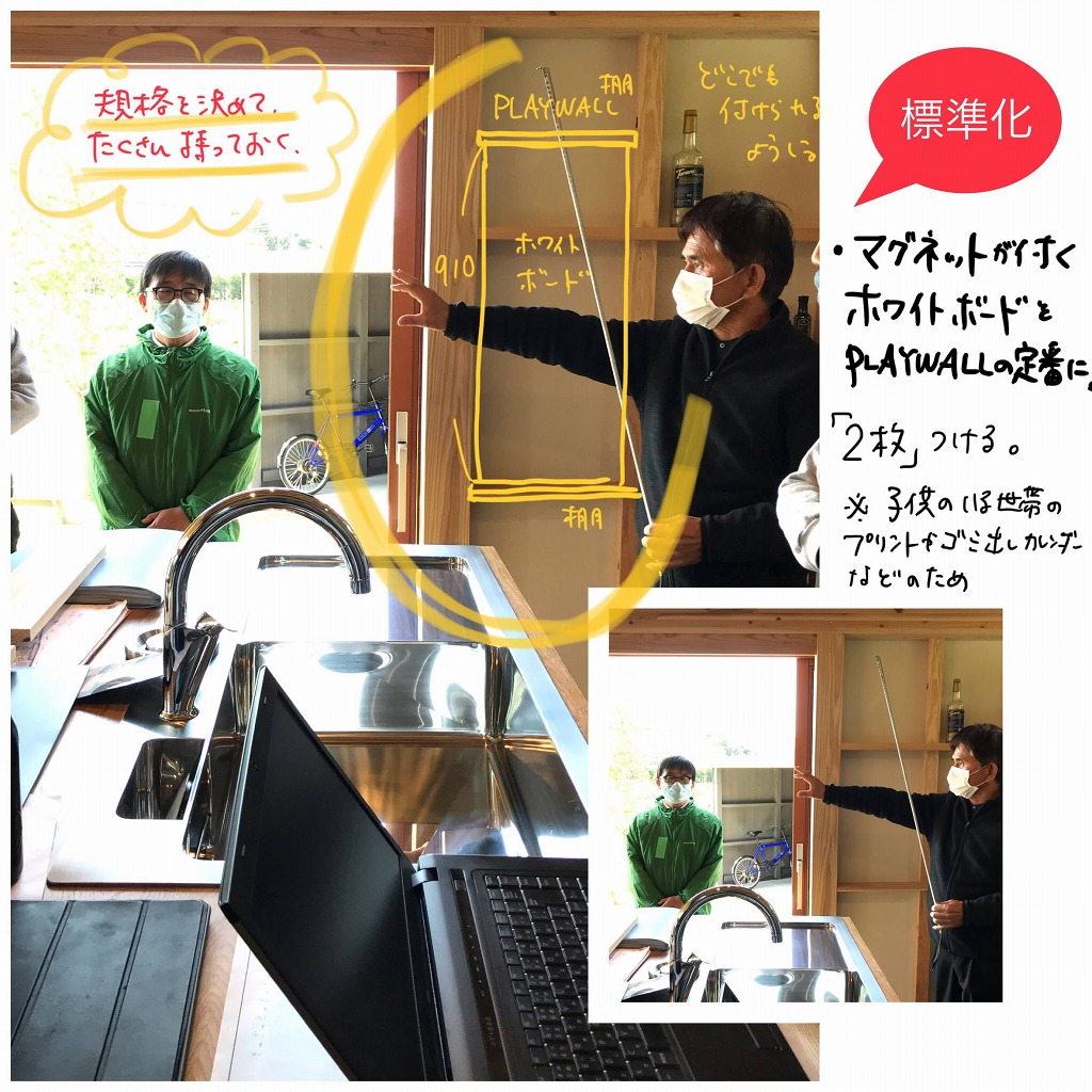 【標準化】PLAYWALLキット：ホワイトボード